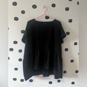 Noemiah peplum shirt